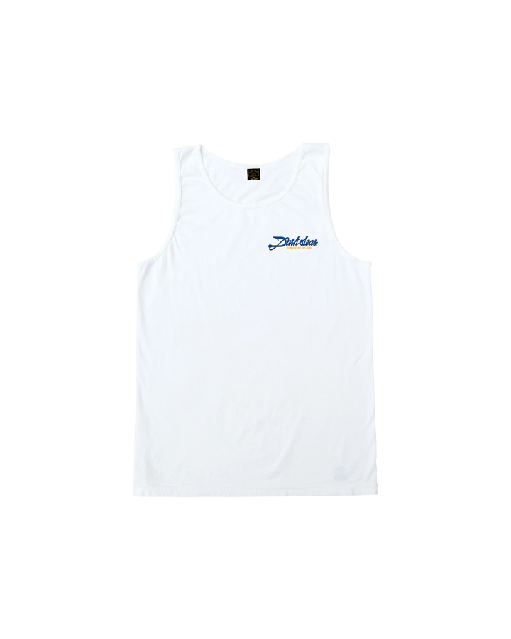 Dark Seas Men's Reel Legends Tank - White - Sun Diego Boardshop
