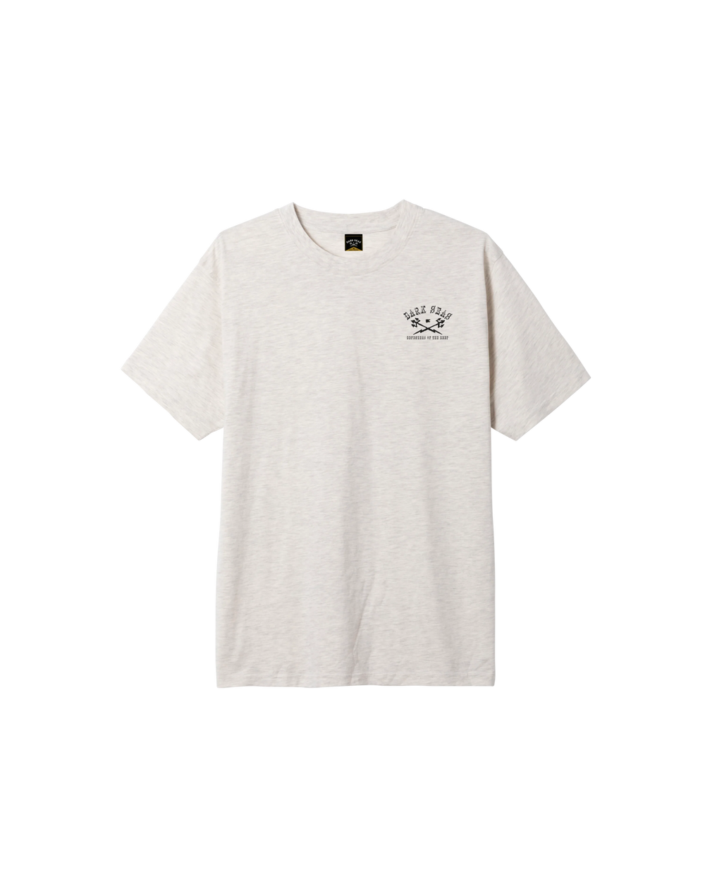 Dark Seas Men's Perilous Mineral T-Shirt - Heather Oatmeal - Sun Diego Boardshop