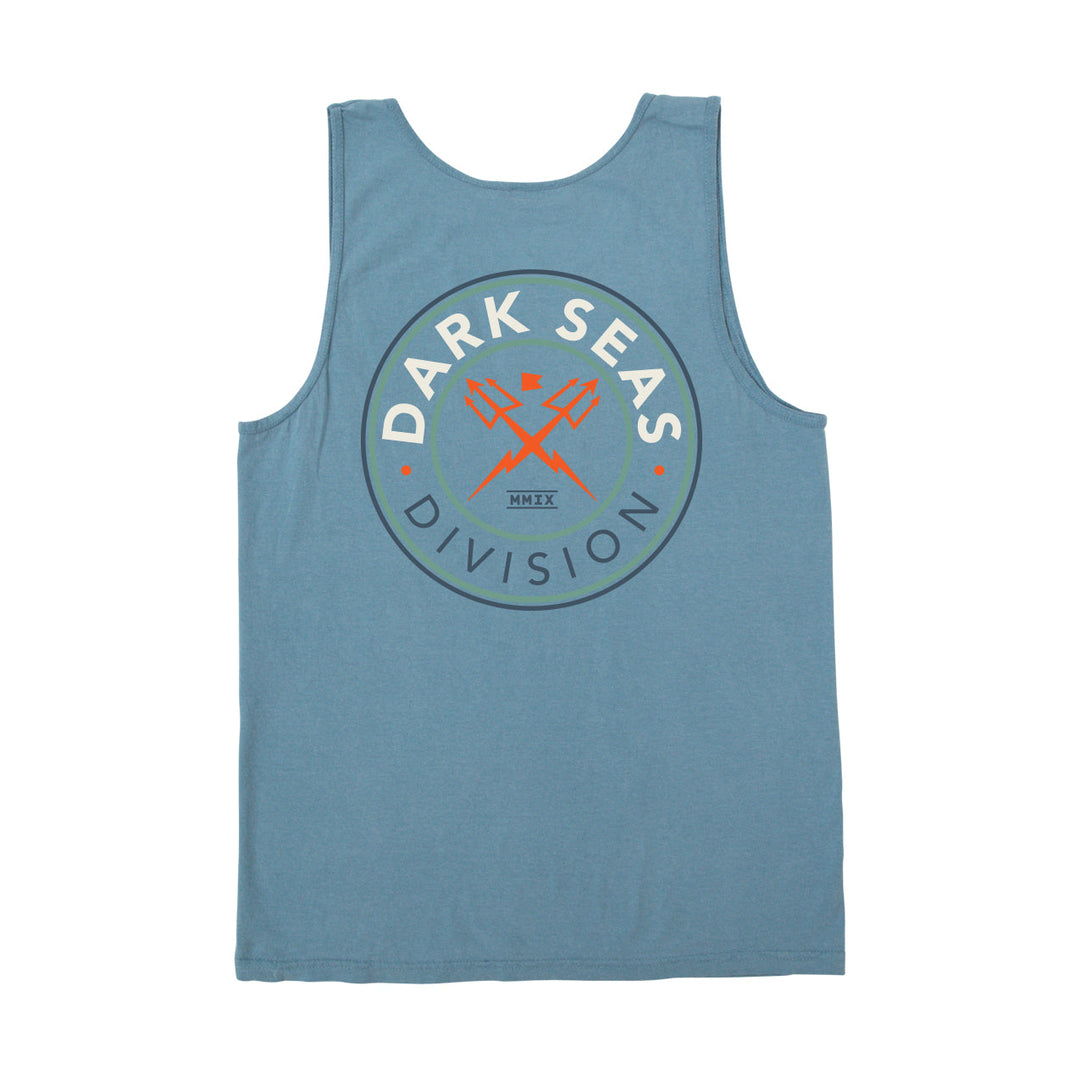 Dark Seas NAVIGATOR PIGMENT TANK - DUSTY NAVY - Sun Diego Boardshop