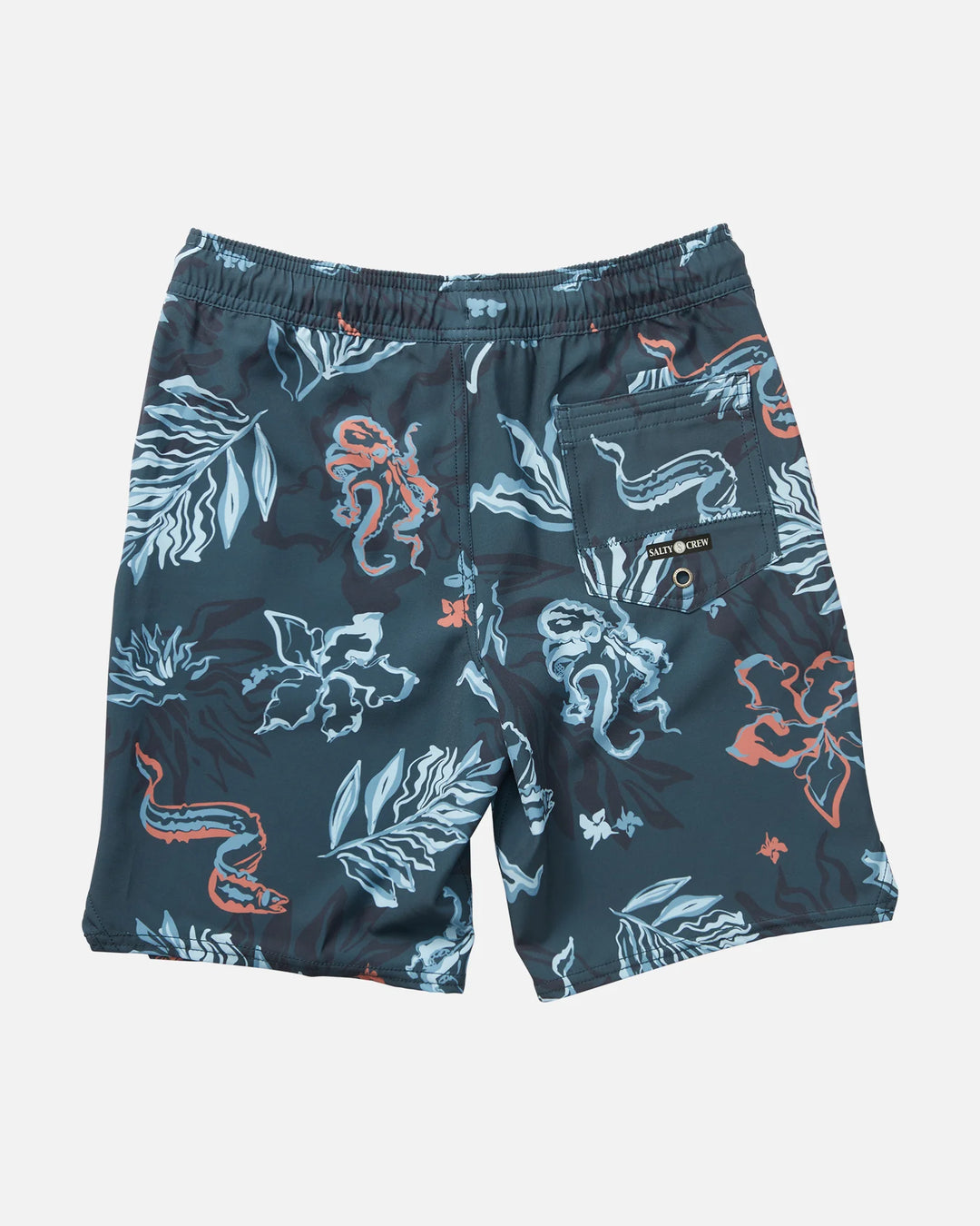 Salty Crew Lowtide Elastic Boardshort - DARK SLATE - Sun Diego Boardshop