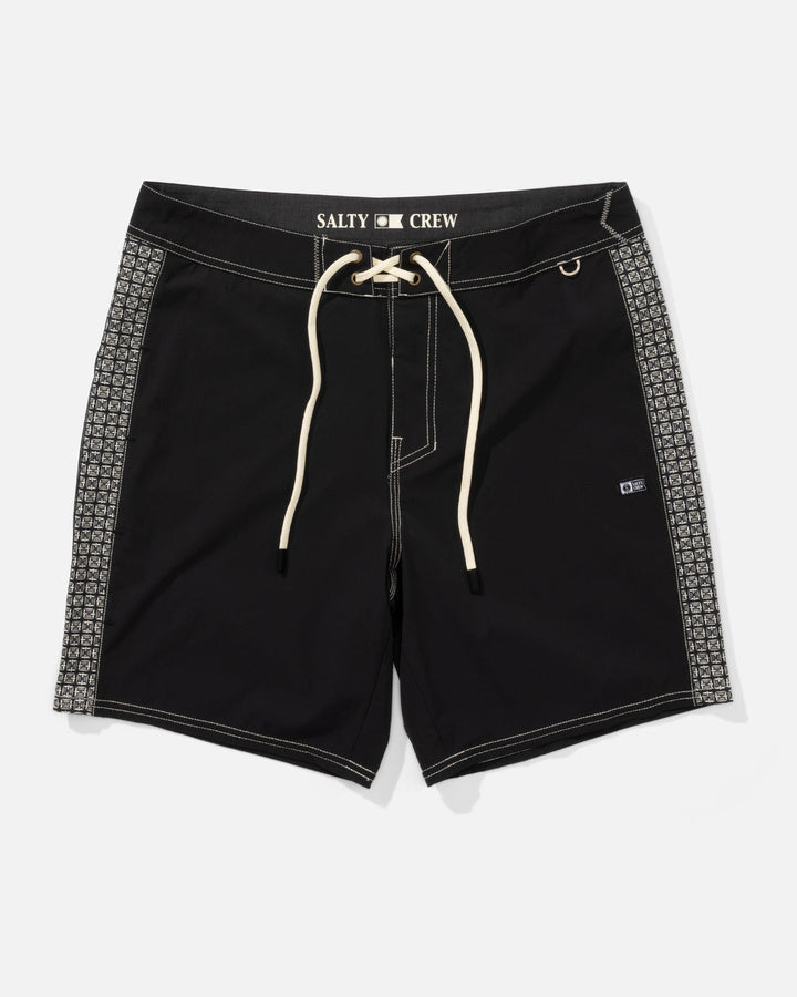 Salty Crew Channel Boardshort - Black - Sun Diego Boardshop