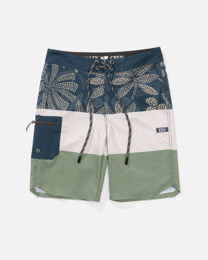 Salty Crew Session Blocked Boardshort - Oil Green - Sun Diego Boardshop