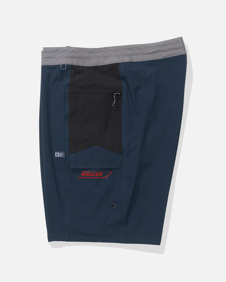 Salty Crew Men's Whaler Flagship 20" Boatshort - Dark Navy