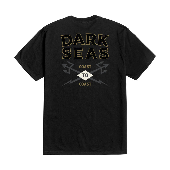 Dark Seas SYNDICATE STOCK T-SHIRT - BLACK - Sun Diego Boardshop