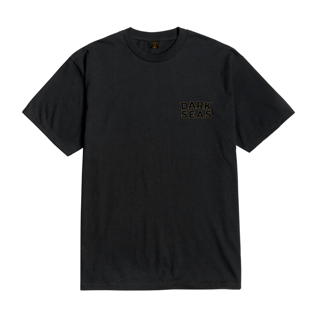 Dark Seas SYNDICATE STOCK T-SHIRT - BLACK - Sun Diego Boardshop