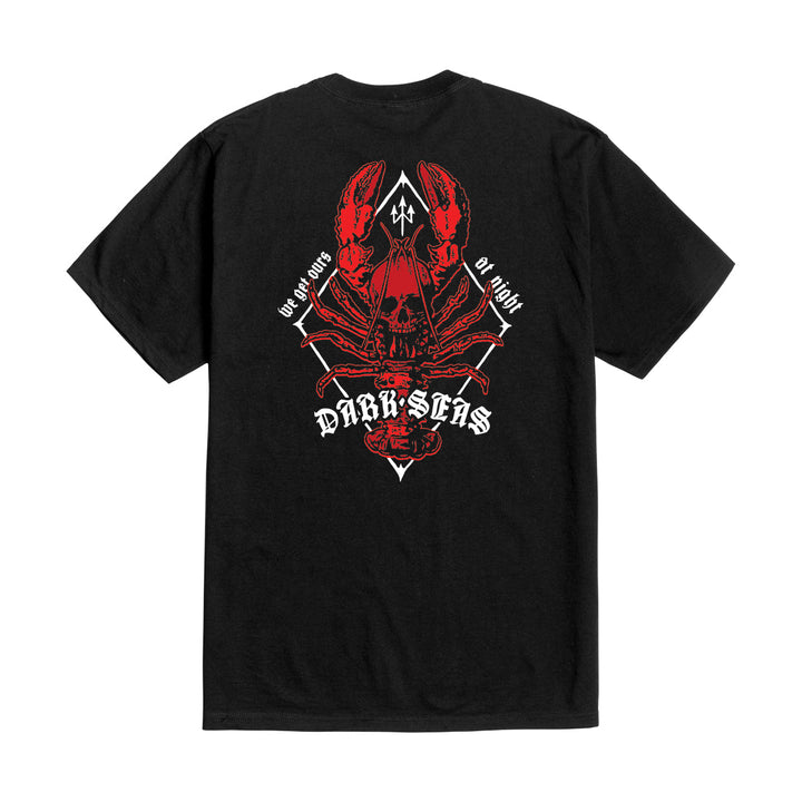 Dark Seas DEAD OF NIGHT STOCK T-SHIRT - BLACK - Sun Diego Boardshop