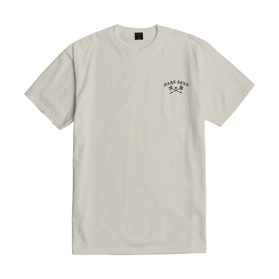 Dark Seas HAMMERHEAD STOCK T-SHIRT - CREAM - Sun Diego Boardshop