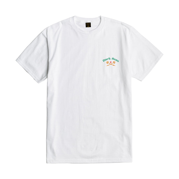 Dark Seas STRUGGLE STOCK T-SHIRT - WHITE - Sun Diego Boardshop