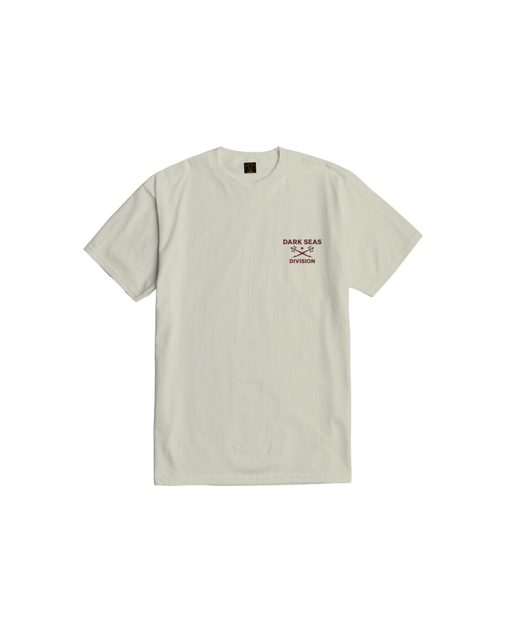 Dark Seas Seaworthy Ii Stock T-Shirt - Cream - Sun Diego Boardshop