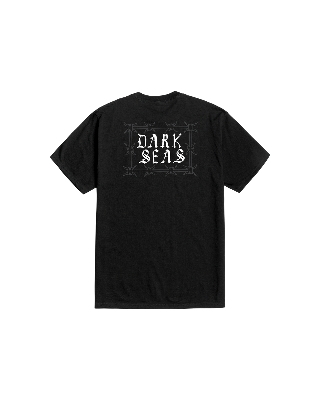 Dark Seas Keep Out Stock T-Shirt - BLACK - Sun Diego Boardshop