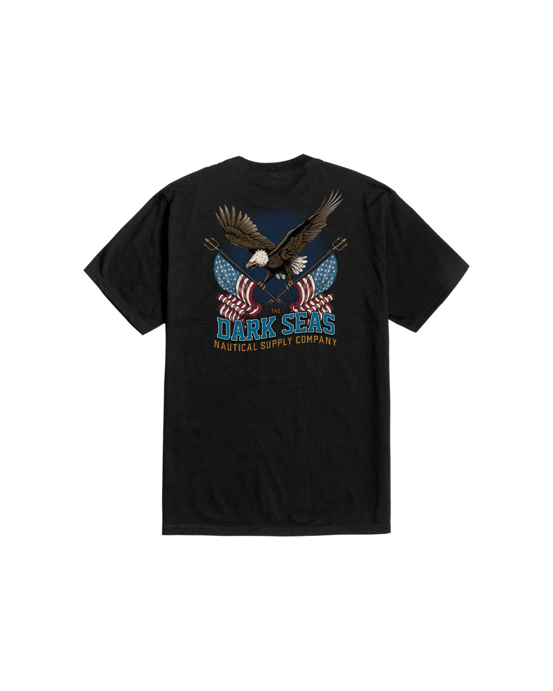 Dark Seas Unified Stock T-Shirt - Black - Sun Diego Boardshop