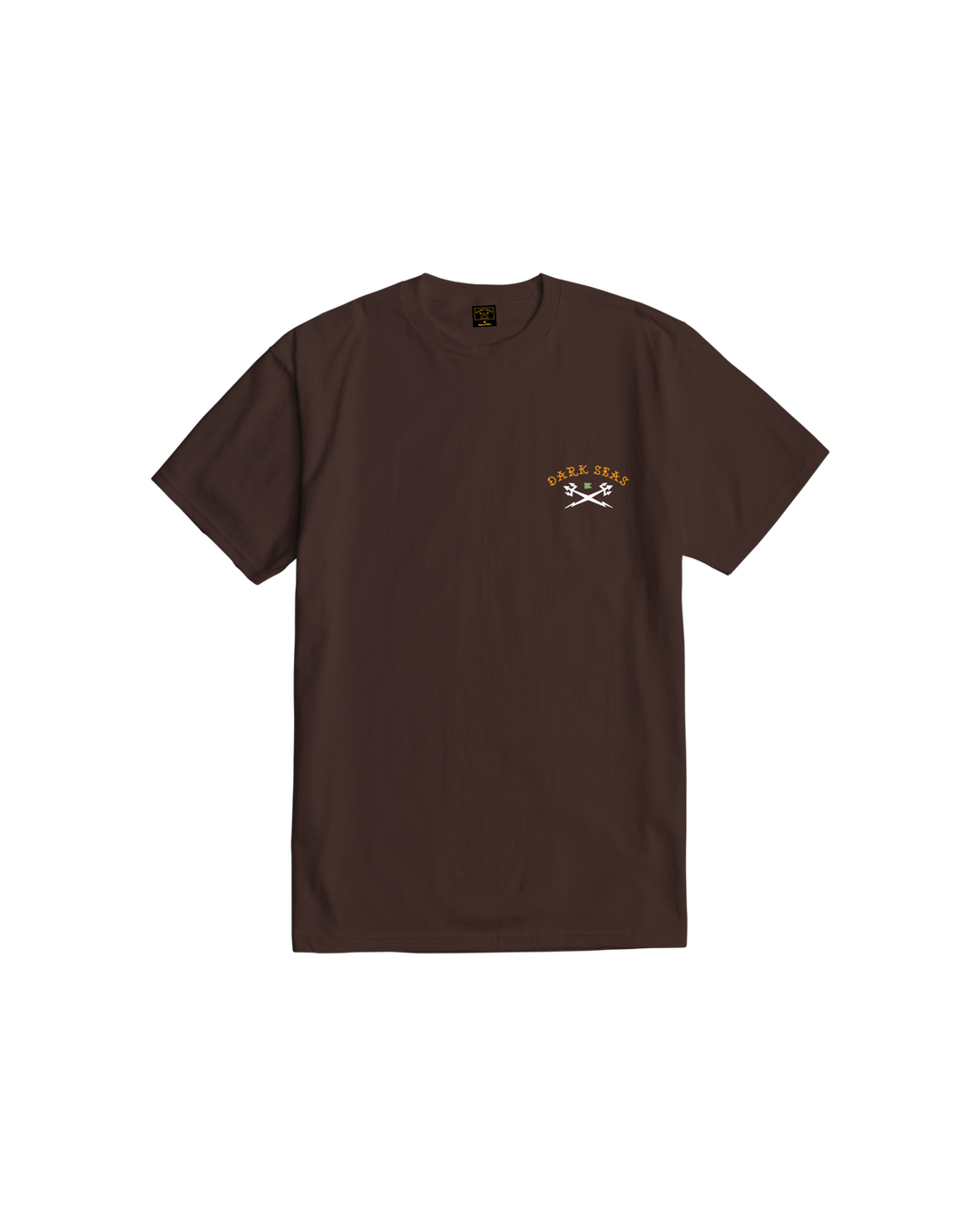 Dark Seas Livin' Easy Stock T-Shirt - Java Brown - Sun Diego Boardshop