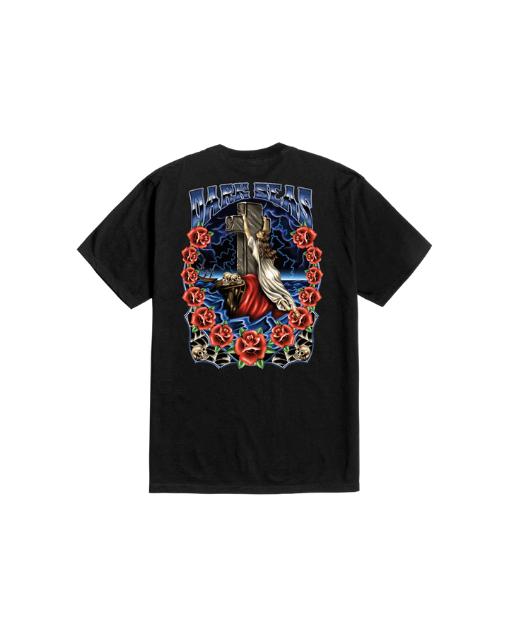 Dark Seas Rock Solid Stock T-Shirt - Black - Sun Diego Boardshop