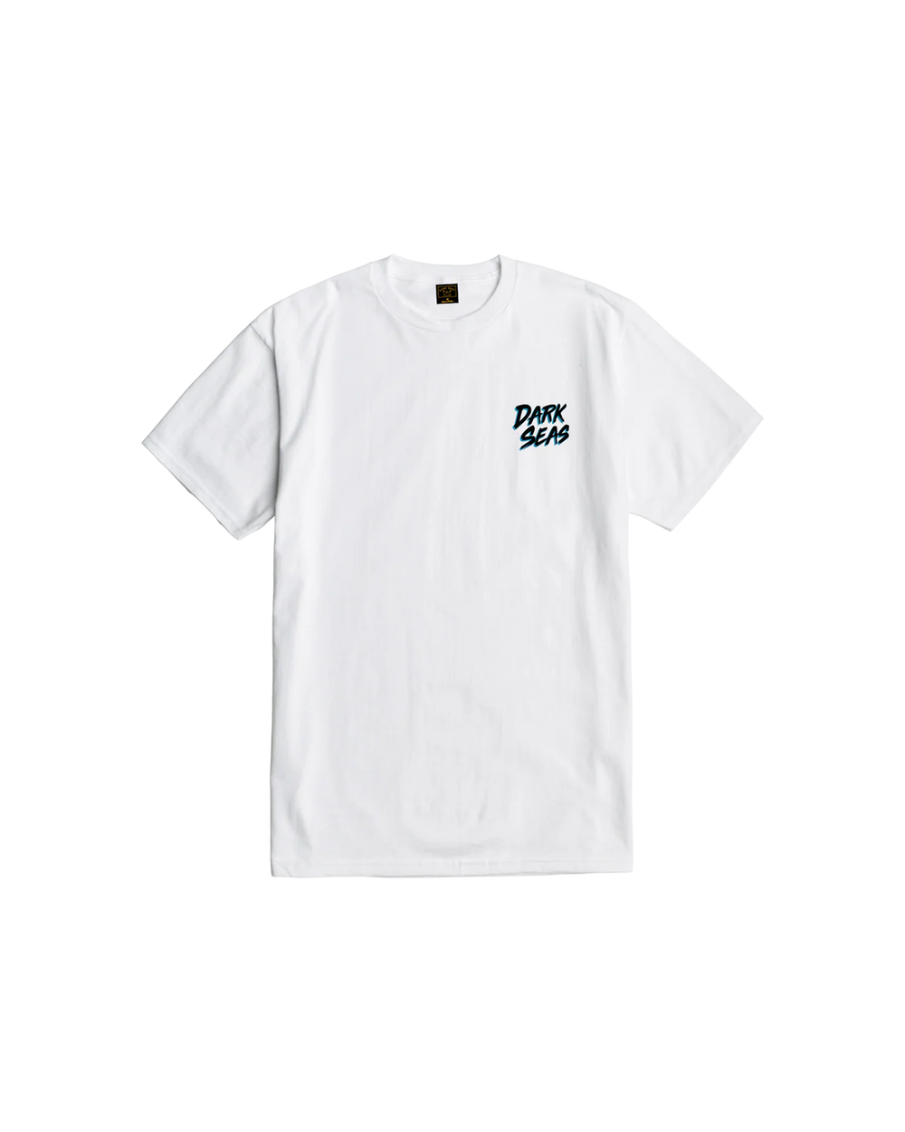 Dark Seas Chrome Chains Stock T-Shirt - White - Sun Diego Boardshop