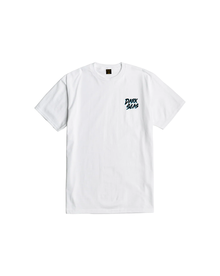 Dark Seas Chrome Chains Stock T-Shirt - White - Sun Diego Boardshop