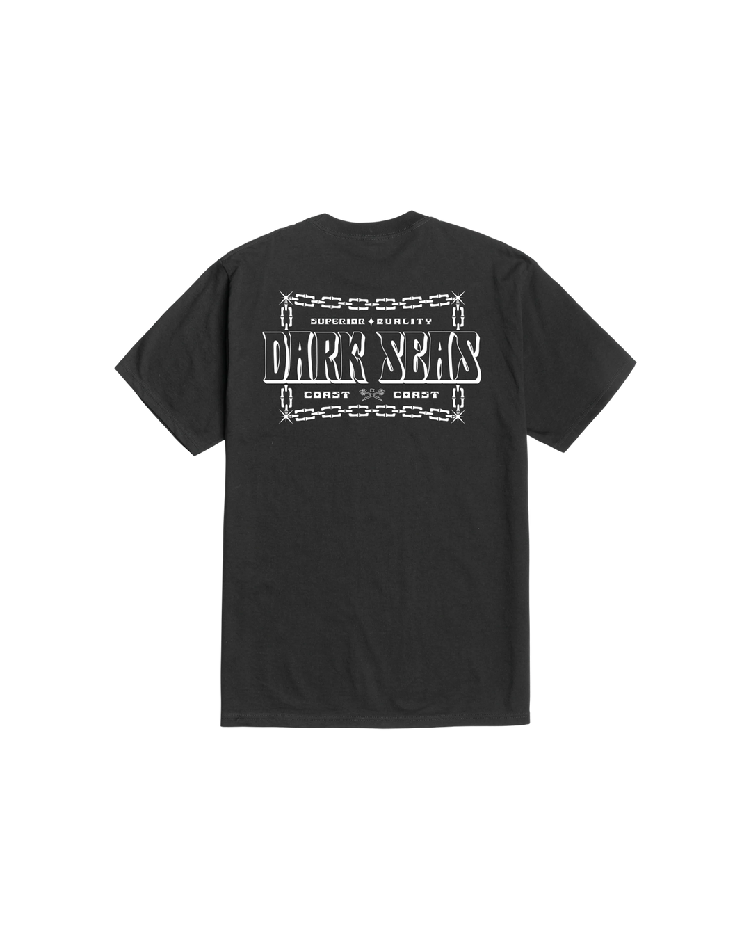 Dark Seas Men's Chain Breaker Stock T-Shirt - Black - Sun Diego Boardshop