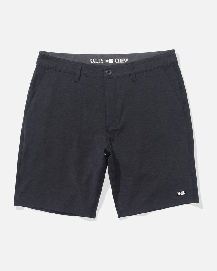 Salty Crew Drifter 19" Triblend Hybrid Short - BLACK - Sun Diego Boardshop