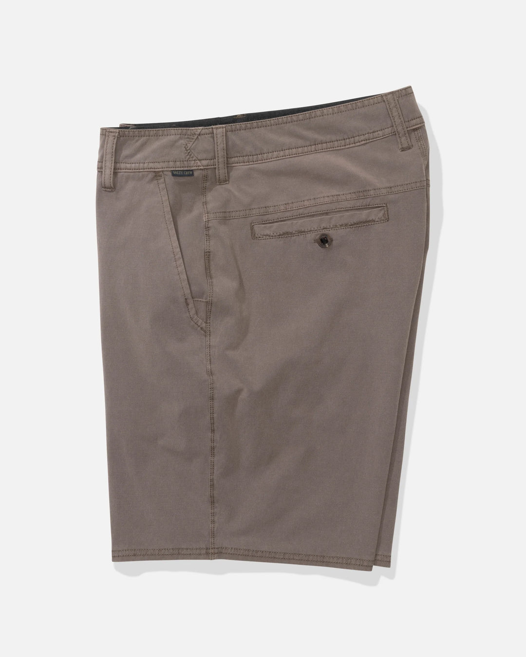 Salty Crew Men's Transom 19" Overdye Short - Dark Brown