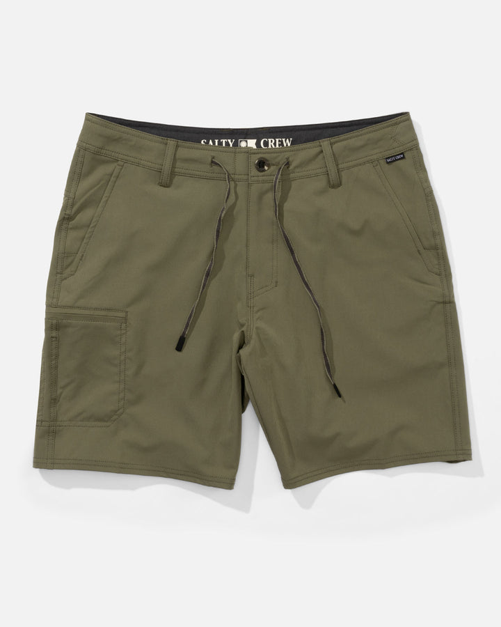 Salty Crew Transom Tech Short - Dusty Olive - Sun Diego Boardshop