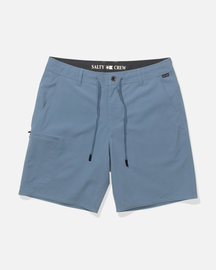 Salty Crew Men's Transom 19" Tech Short - Pilot Blue