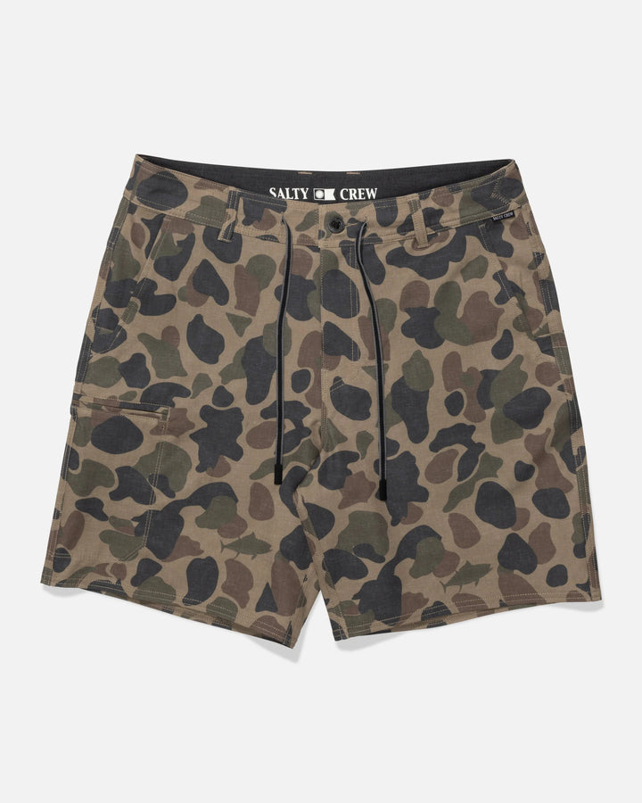 Salty Crew Men's Transom 19" Tech Short - Sand Camo - Sun Diego Boardshop