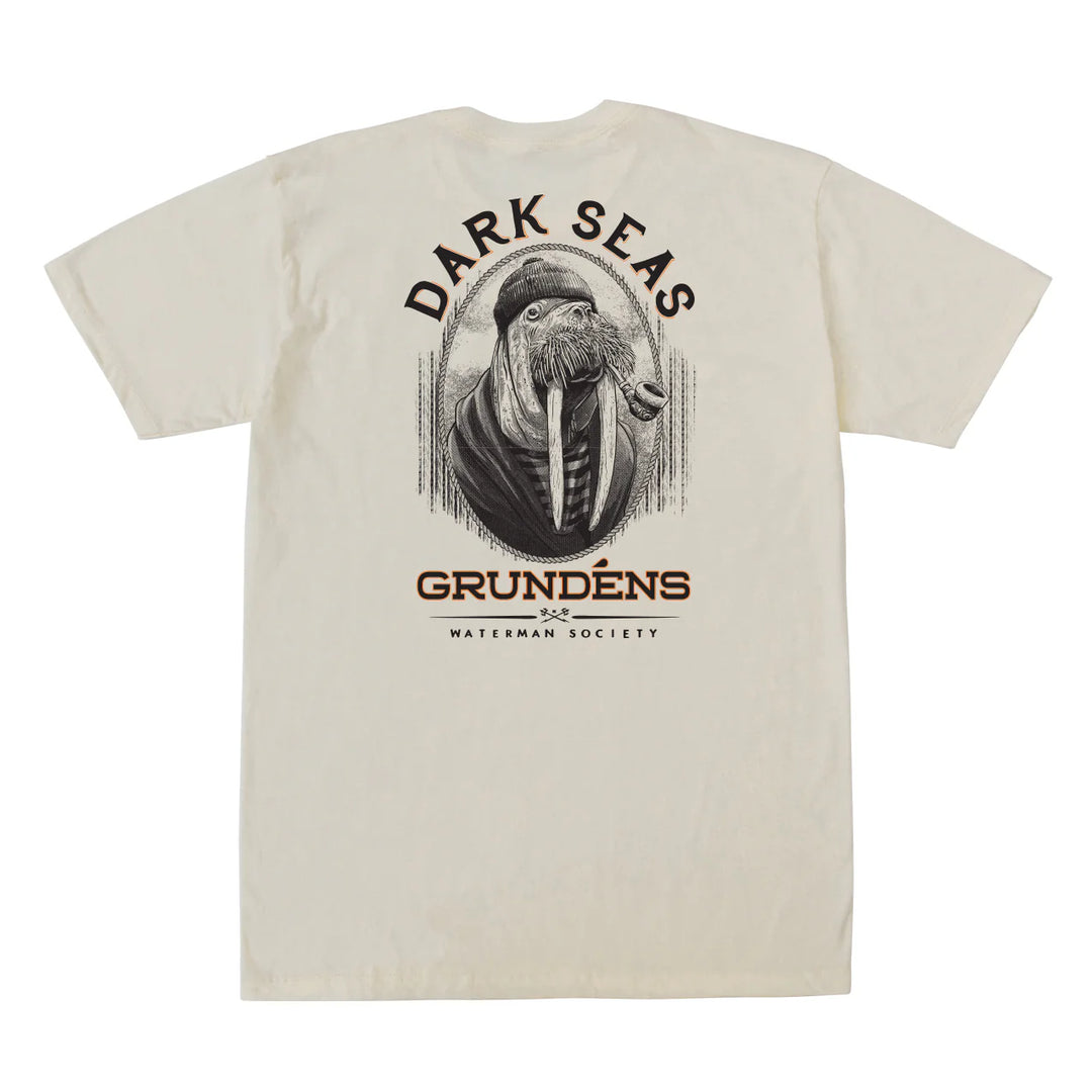 Dark Seas SEAWORTHY PREMIUM T-SHIRT - CREAM - Sun Diego Boardshop