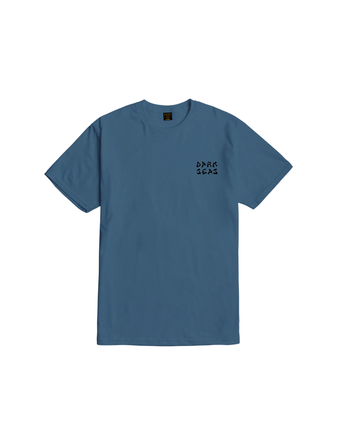 Dark Seas Wild Cat Premium T-Shirt - Blue Jean - Sun Diego Boardshop