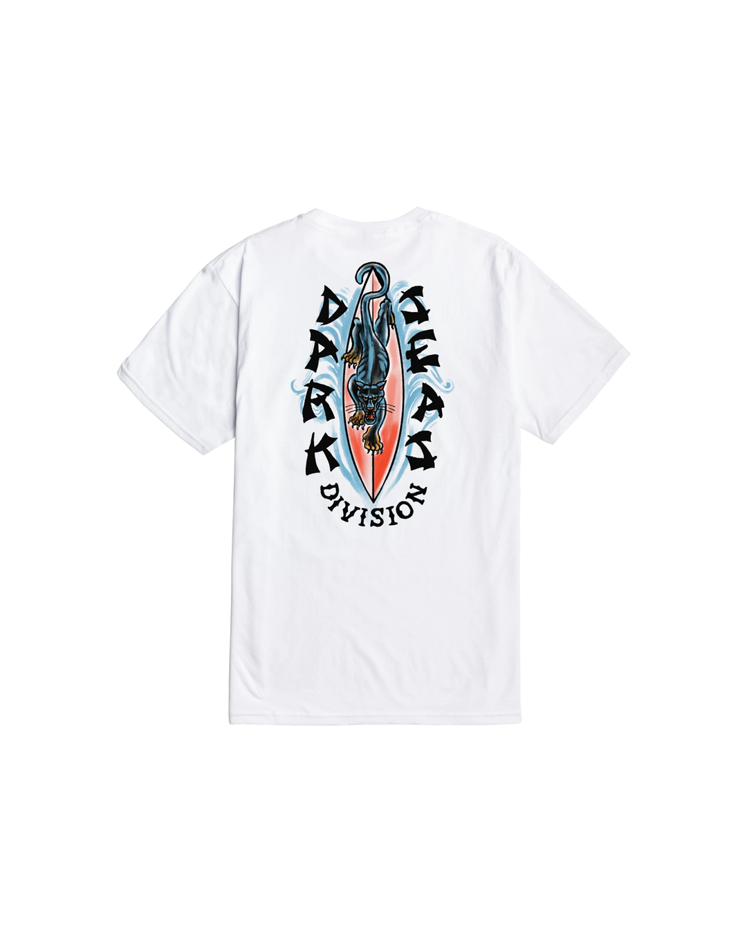 Dark Seas Men's Wild Cat Premium T-Shirt - White - Sun Diego Boardshop