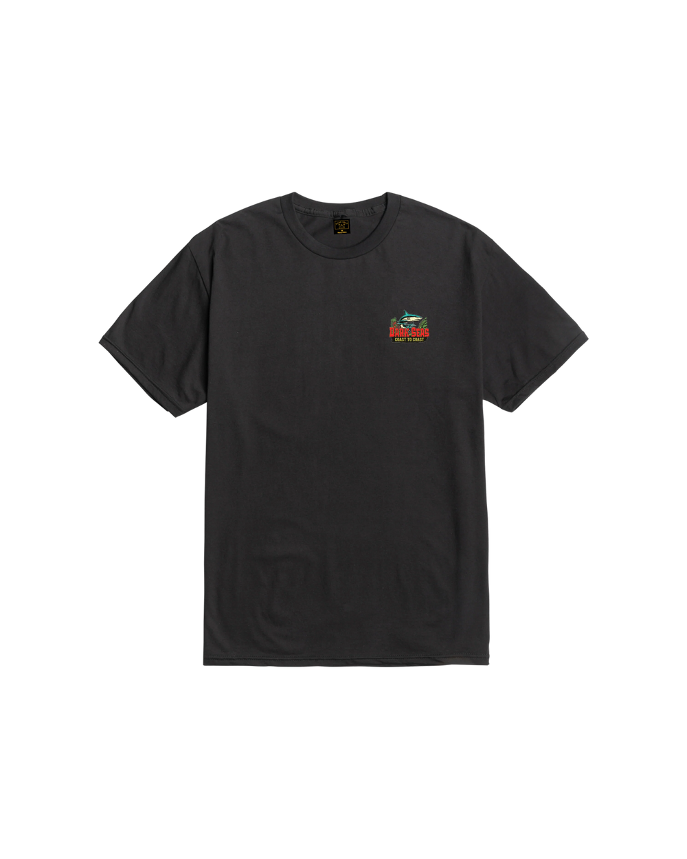 Dark Seas Men's Water Decal Premium T-Shirt - Black - Sun Diego Boardshop