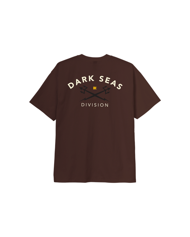 Dark Seas Headmaster Iii Heavyweight T-Shirt - Java Brown