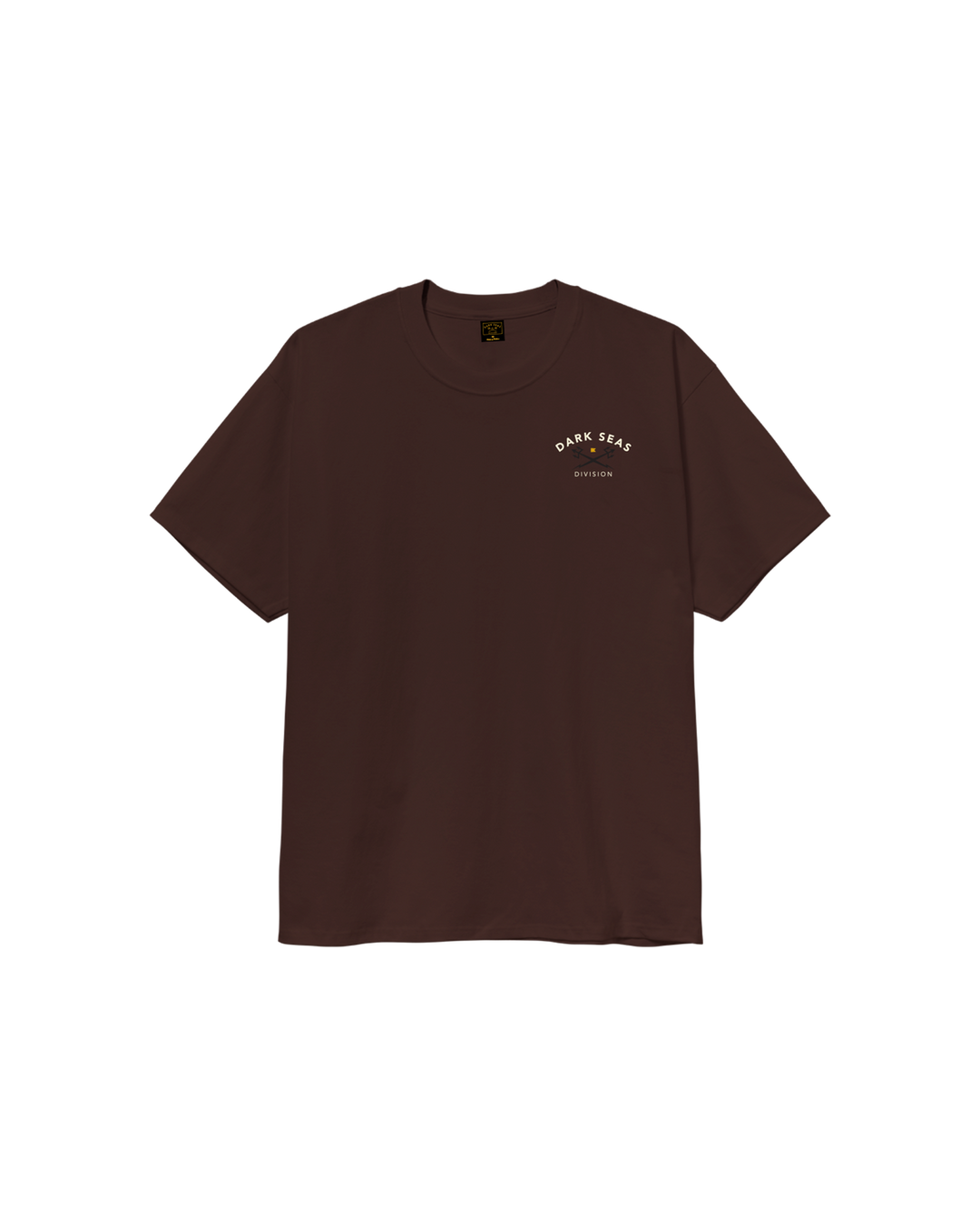 Dark Seas Headmaster Iii Heavyweight T-Shirt - Java Brown