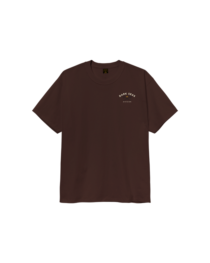 Dark Seas Headmaster Iii Heavyweight T-Shirt - Java Brown