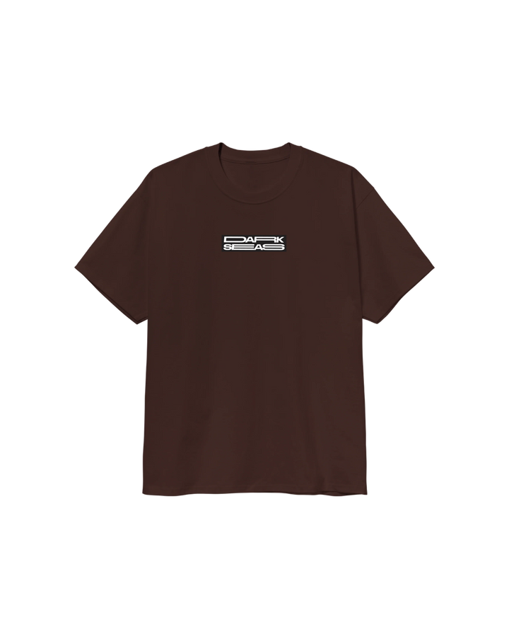 Dark Seas Men's White Noise Heavyweight T-Shirt - Java Brown - Sun Diego Boardshop
