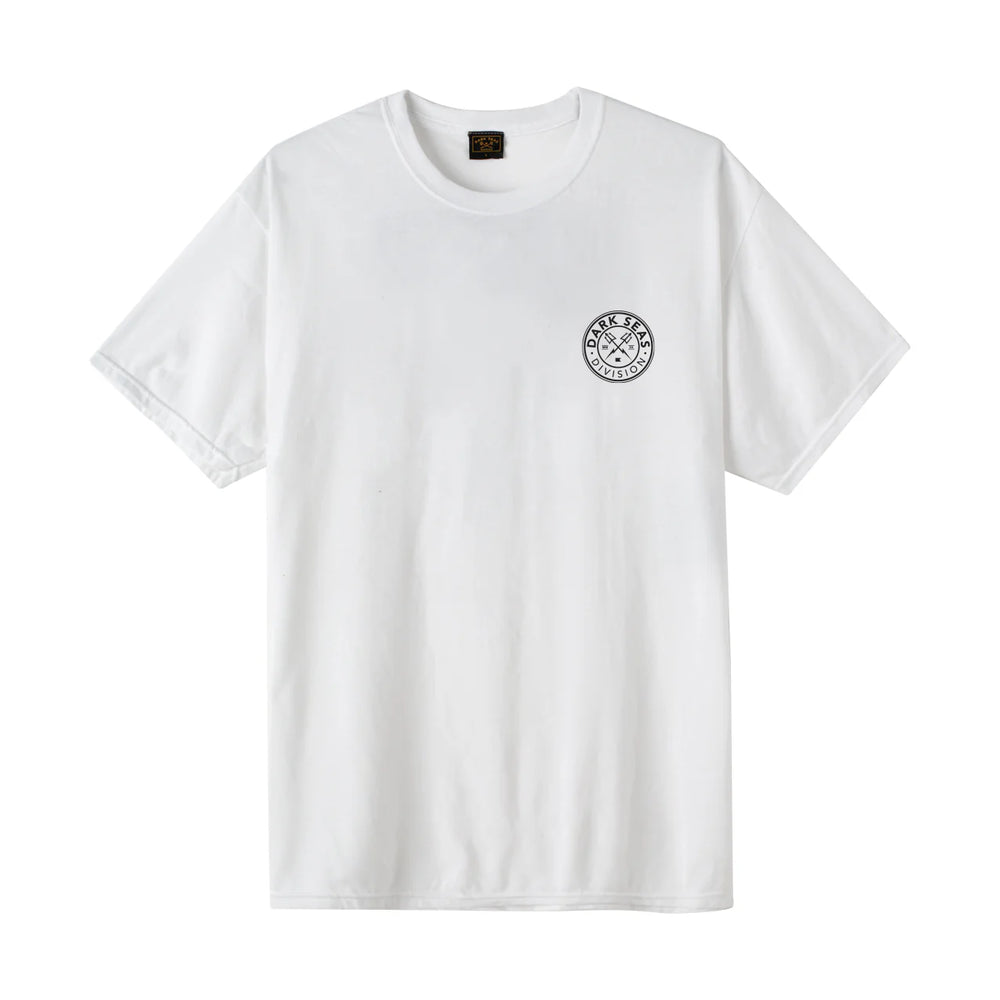 Dark Seas PELICANS WATCH MW WICKING T-SHIRT - WHITE - Sun Diego Boardshop