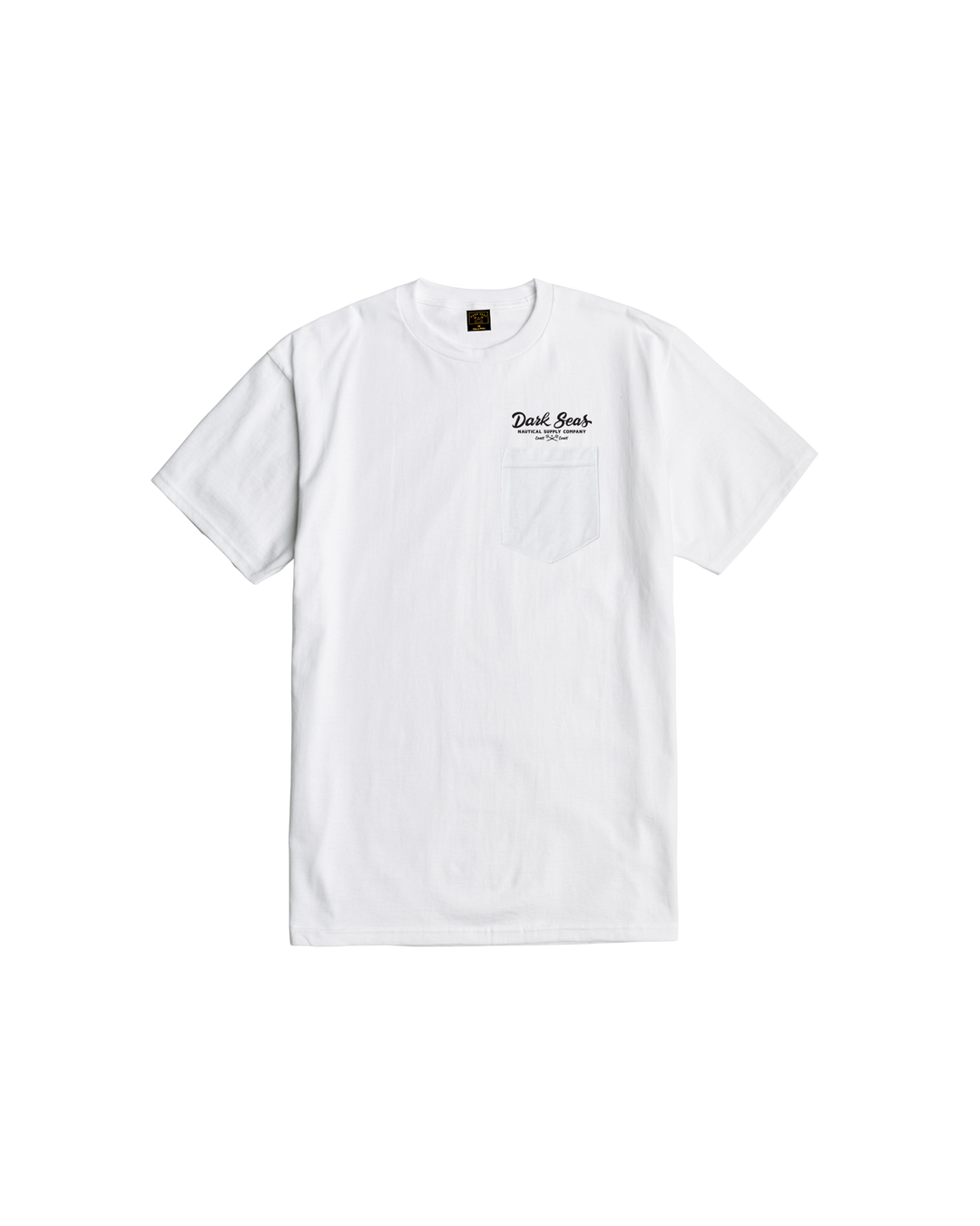 Dark Seas Open Ocean Pocket T-Shirt - White - Sun Diego Boardshop