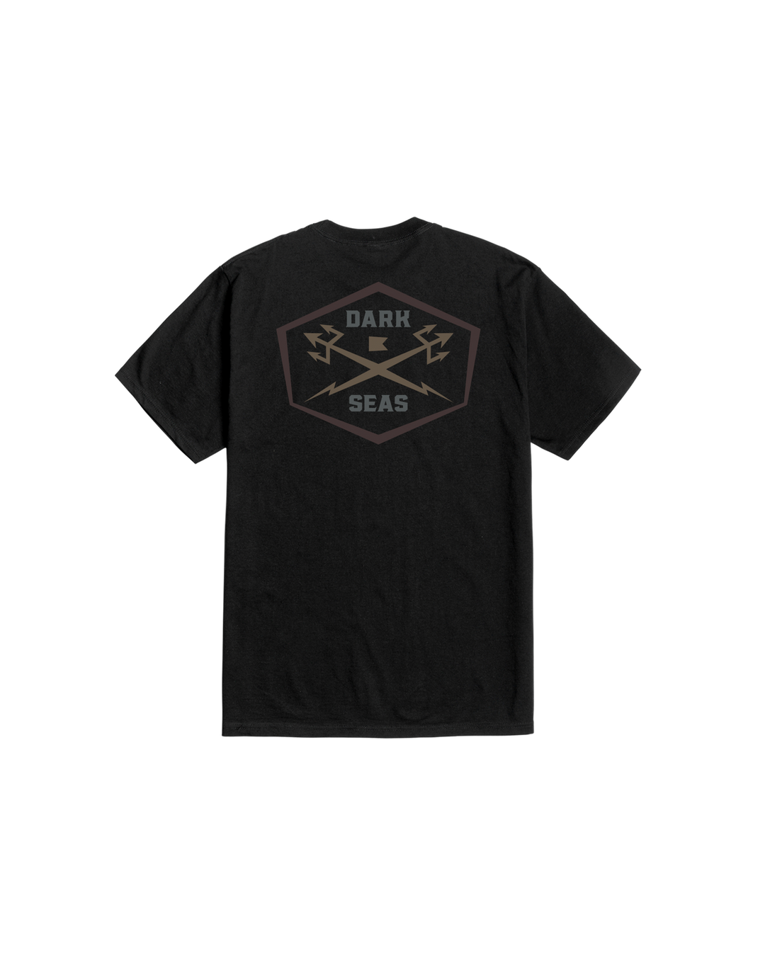 Dark Seas Pathfinder Pocket T-Shirt - BLACK - Sun Diego Boardshop