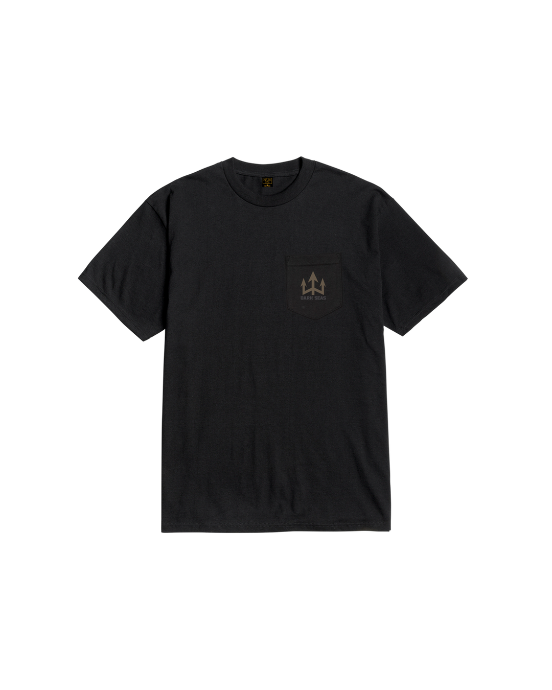 Dark Seas Pathfinder Pocket T-Shirt - BLACK - Sun Diego Boardshop