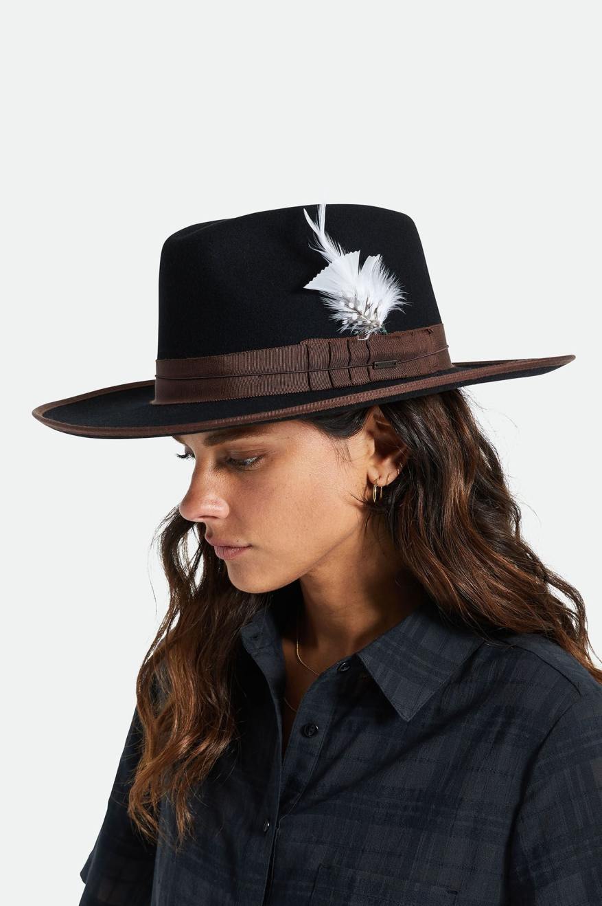 Hat Feather - White/Black - Sun Diego Boardshop