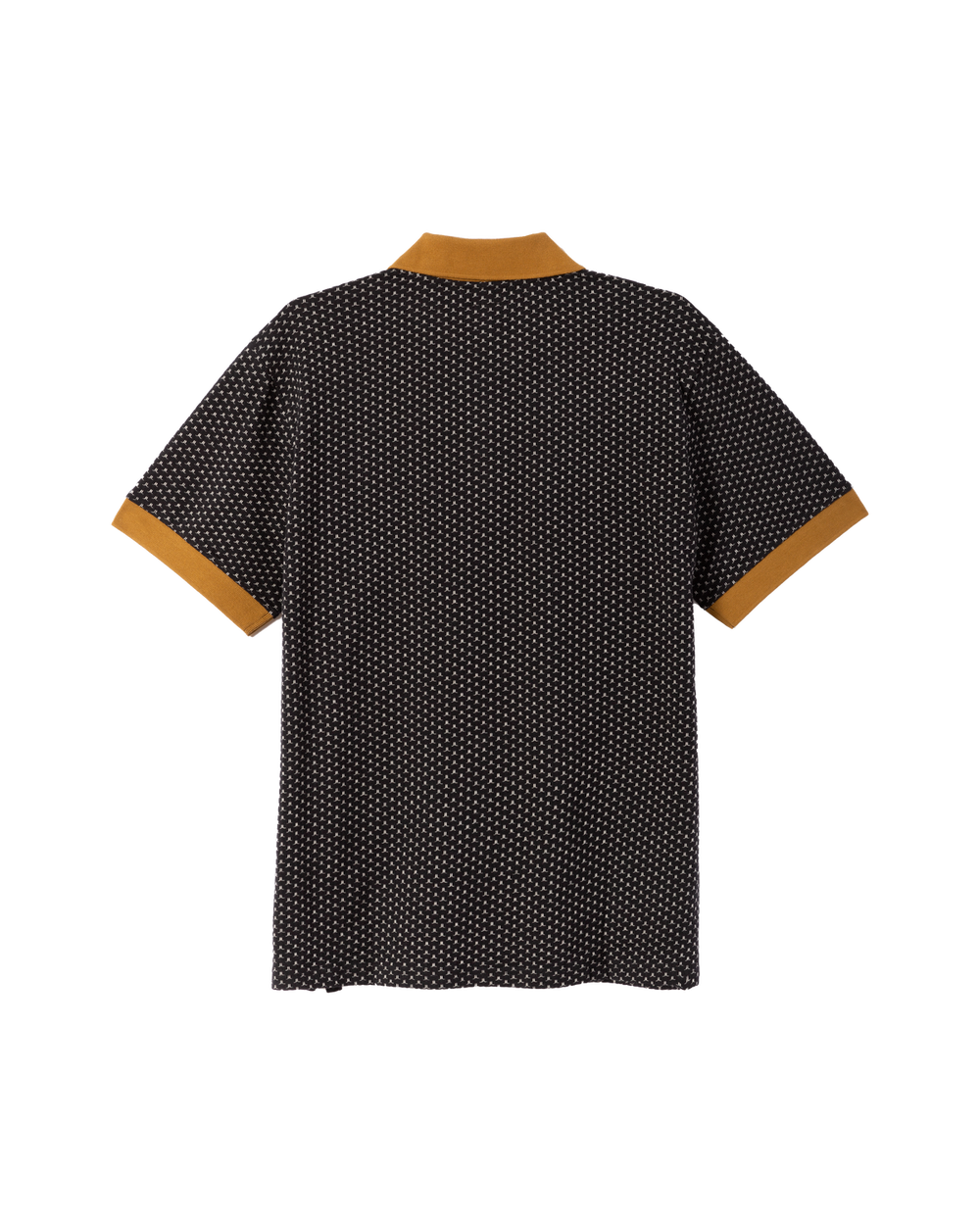 Dark Seas Homer Polo - BLACK/TOBACCO - Sun Diego Boardshop