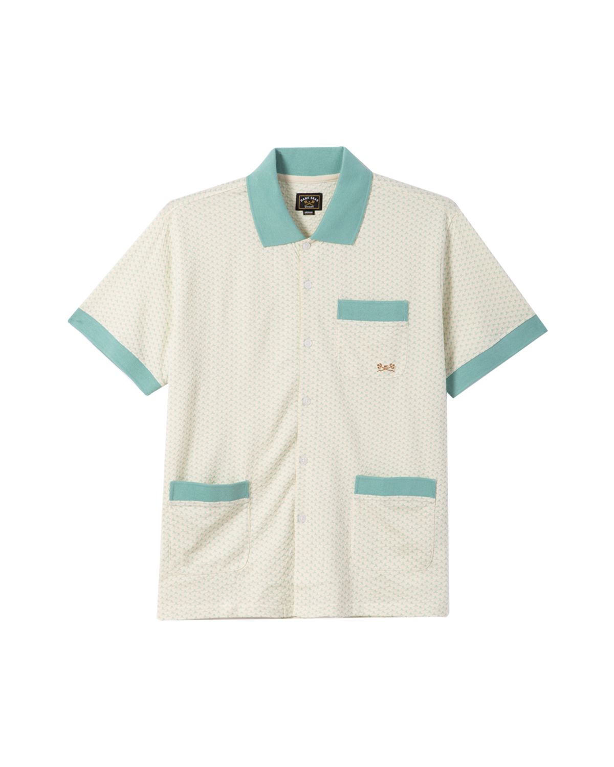 Dark Seas Homer Polo - ANTIQUE – Sun Diego Boardshop