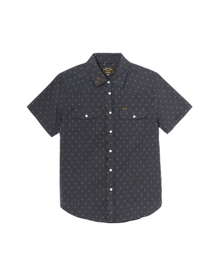Dark Seas Carter Ss Shirt - Dark Navy - Sun Diego Boardshop