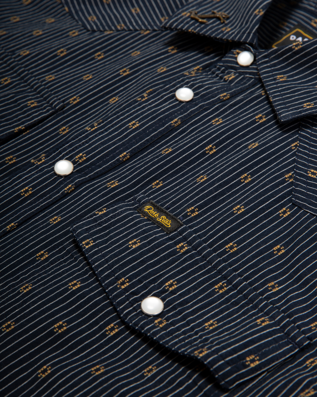 Dark Seas Carter Ss Shirt - Dark Navy - Sun Diego Boardshop