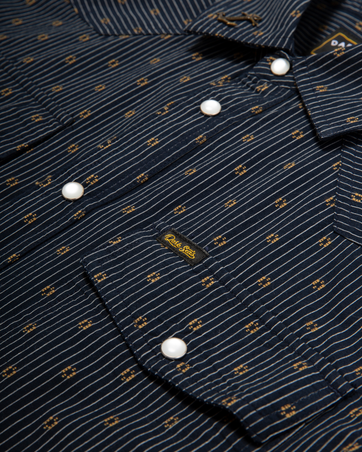 Dark Seas Carter Ss Shirt - Dark Navy - Sun Diego Boardshop