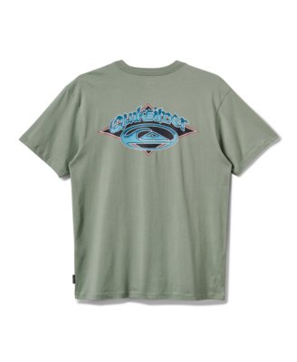 Quiksilver Brushwork Short Sleeve T-Shirt - Herb - Sun Diego Boardshop