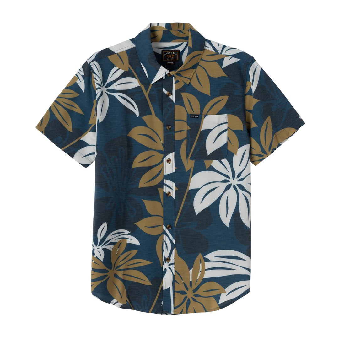 Dark Seas MADAGASCAR UV SS SHIRT - NAVY - Sun Diego Boardshop