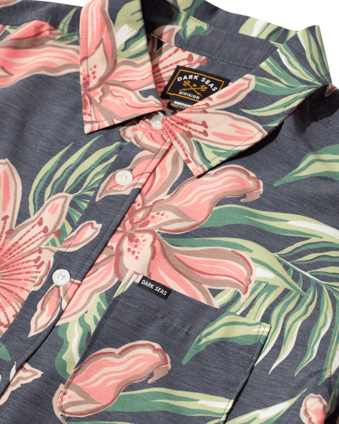 Dark Seas Warren Ss Shirt - Black - Sun Diego Boardshop