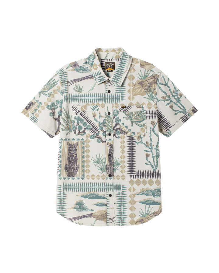 Dark Seas Men's Cottondale Short Sleeve Shirt - Khaki - Sun Diego Boardshop