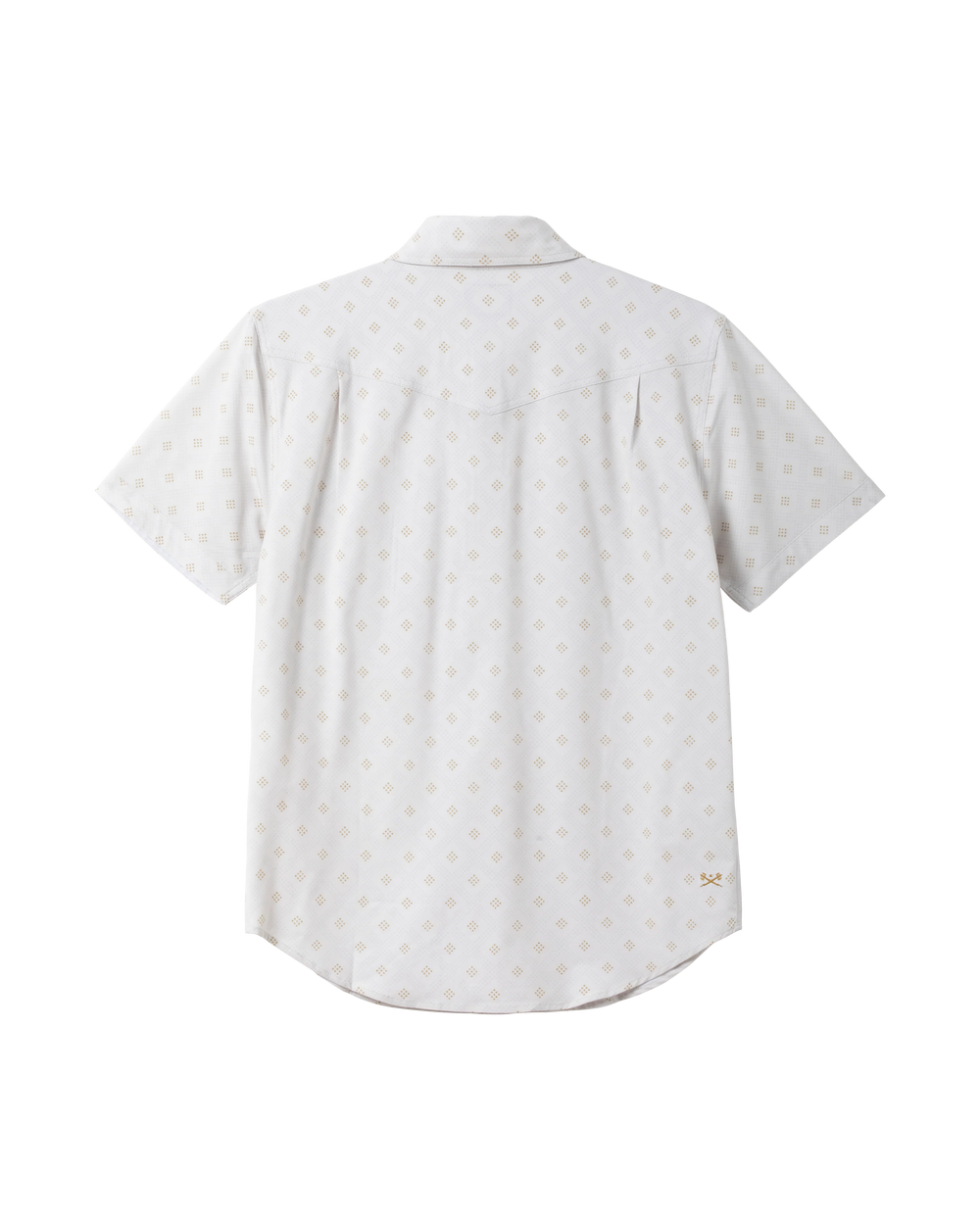 Dark Seas Men's Barton Short Sleeve UV Shirt - White - Sun Diego Boardshop