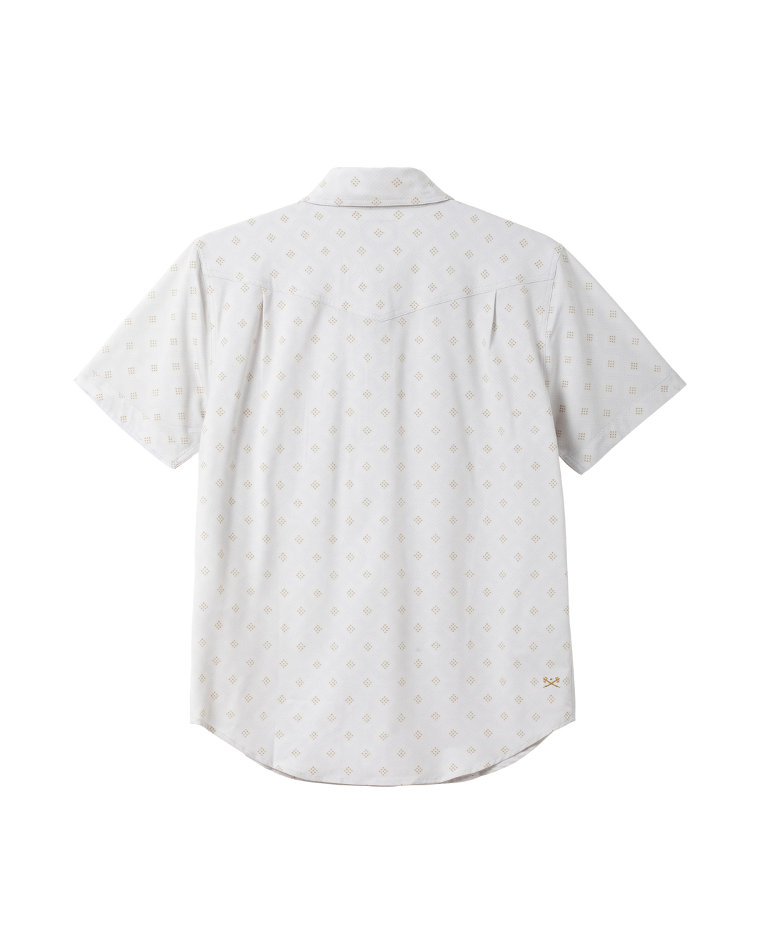 Dark Seas Men's Barton Short Sleeve UV Shirt - White - Sun Diego Boardshop