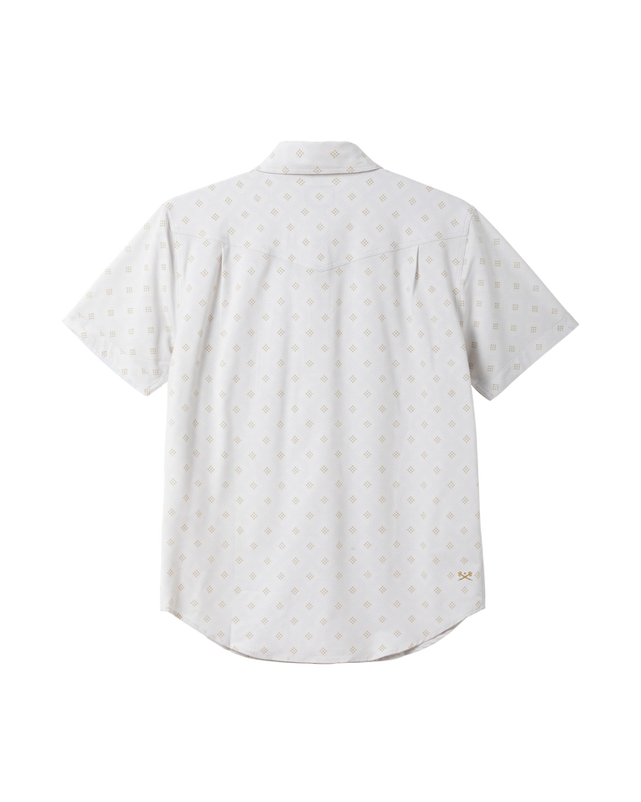 Dark Seas Men's Barton Short Sleeve UV Shirt - White - Sun Diego Boardshop
